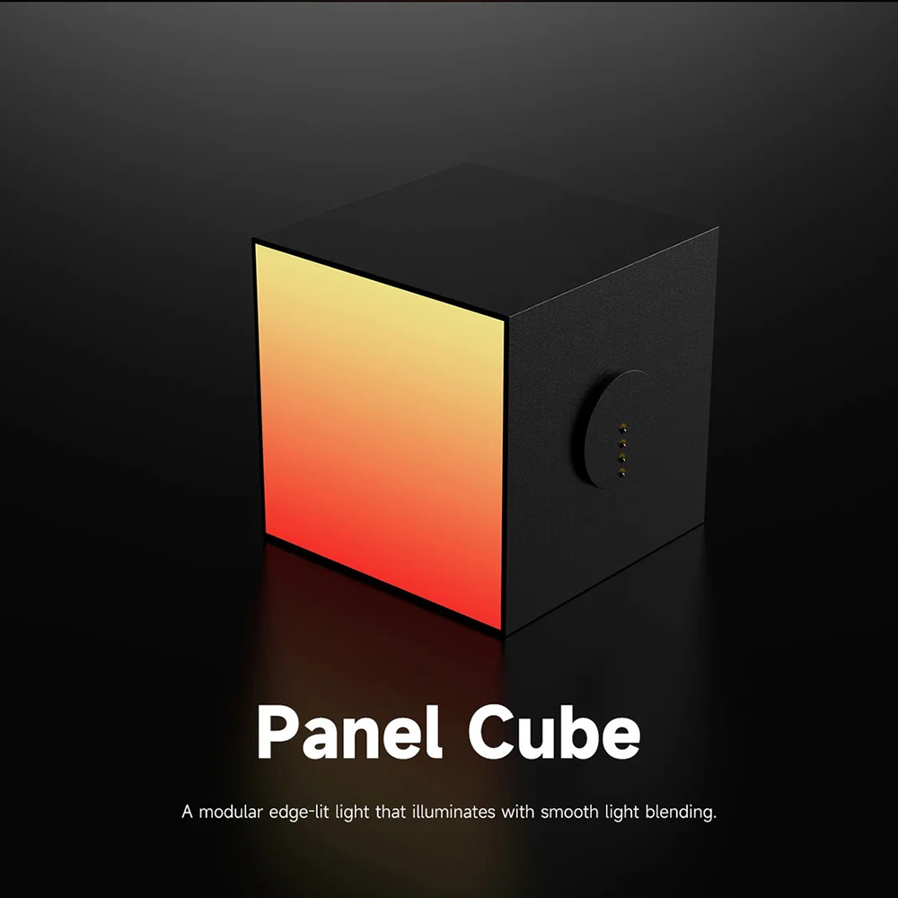 Đèn trang trí đa năng thông minh Yeelight Cube Smart Lamp, đồng bộ với màn hình 16 triệu màu gaming, đa hiệu ứng ánh sáng, gamesync, musicsyne, hỗ trợ matter/homekit - Hàng chính hãng