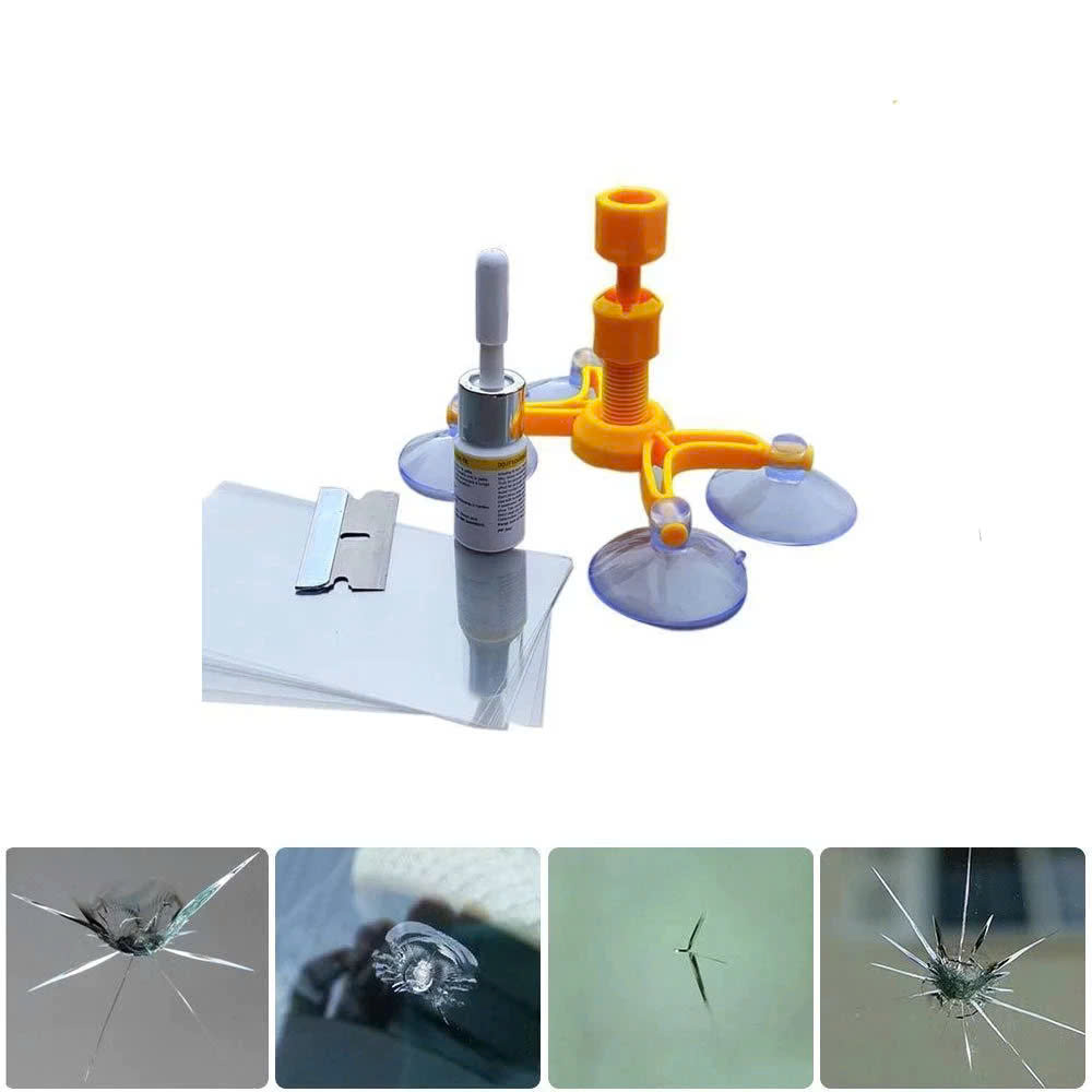 Keo Phục Hồi Vết Rạn Nứt Kính Ô Tô Như Mới – Kèm Bộ Phụ Kiện Đầy Đủ, Hàng Cao Cấp , đèn ốp trần