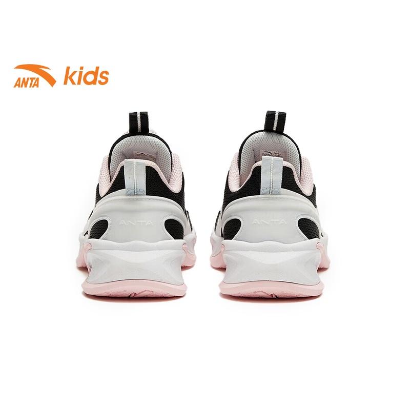 Giày thời trang thể thao bé gái Anta Kids, dòng chạy, kết hợp vải lưới thoáng khí 322315511