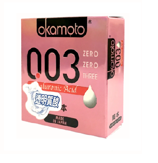 Bao Cao Su Okamoto 0.03 Siêu Mỏng Cao Cấp Hyaluronic Acid - Che Tên Sản Phẩm