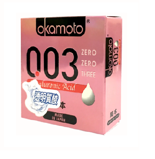 Bao Cao Su Okamoto 0.03 Siêu Mỏng Cao Cấp Hyaluronic Acid (H3) - Che Tên Sản Phẩm