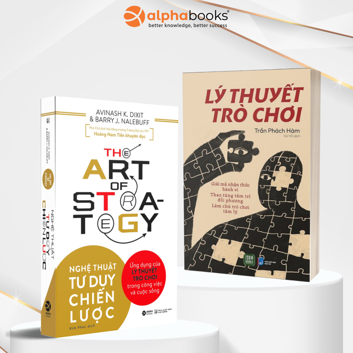 Combo 2 Cuốn Nghệ Thuật Tư Duy Chiến Lược + Lý Thuyết Trò Chơi