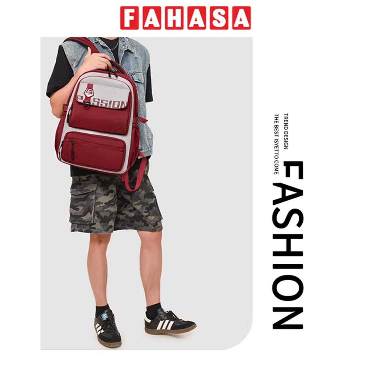 Ba Lô Thời Trang - Omaska 9627# - Màu Xám