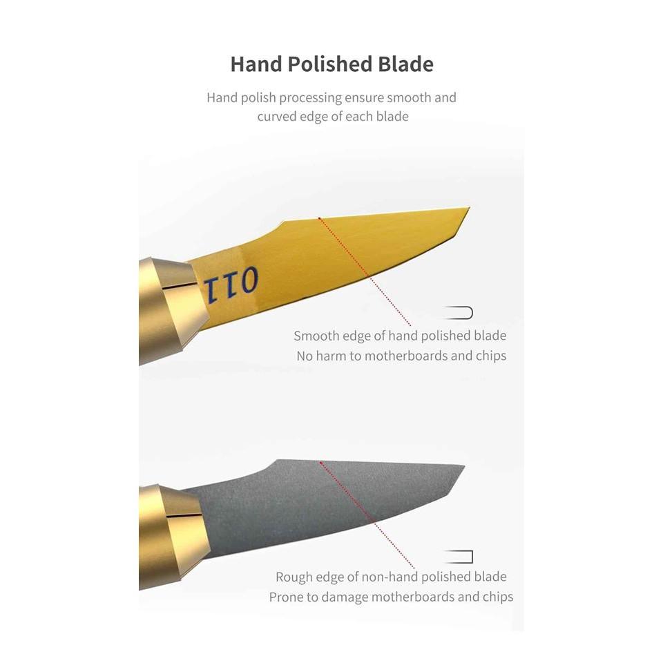 Bộ dao đục, tách iC, cạo keo QIANLI 011