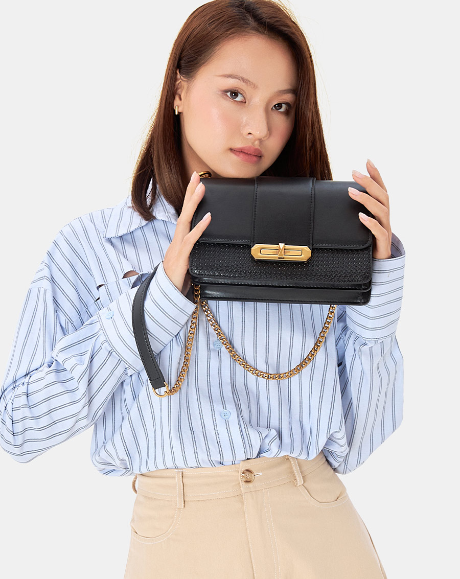 Túi Xách Nữ Thời Trang JUNO Cỡ Nhỏ Đeo Vai TXN777