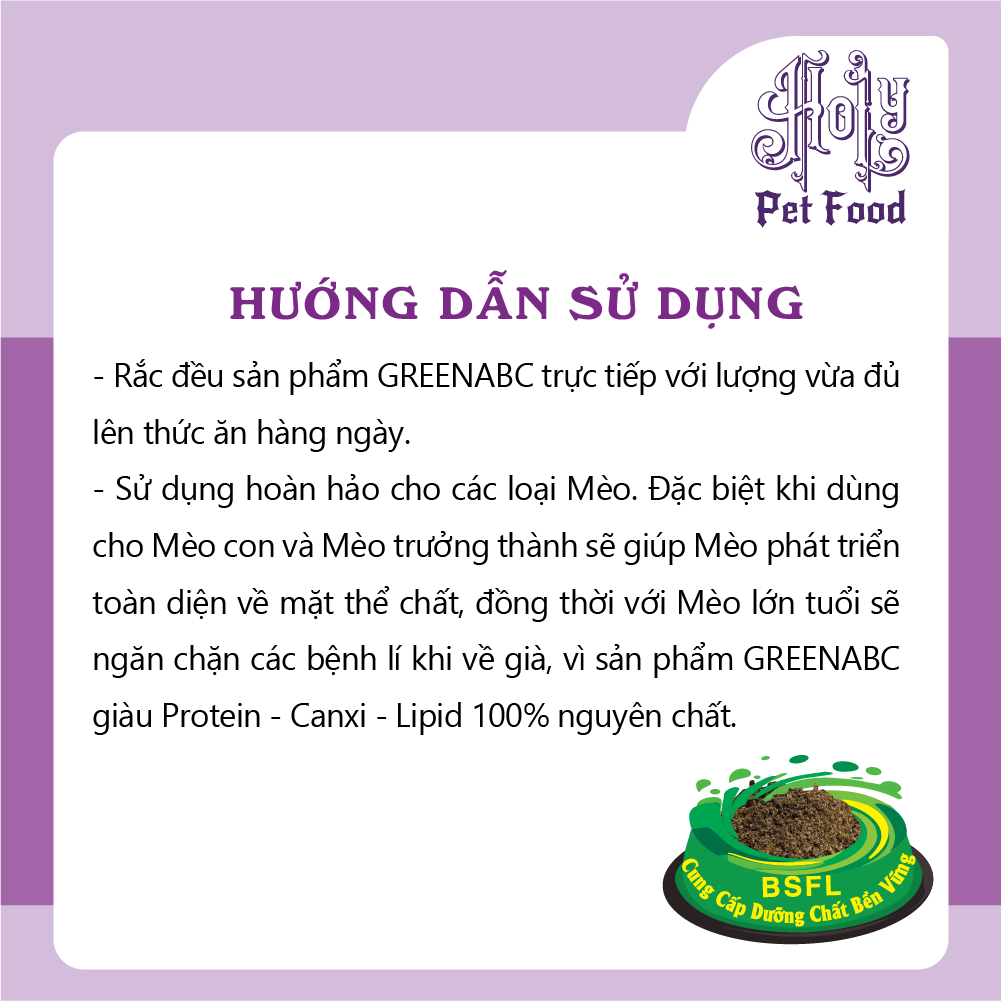 Thức ăn cho MÈO - Bổ sung dinh dưỡng