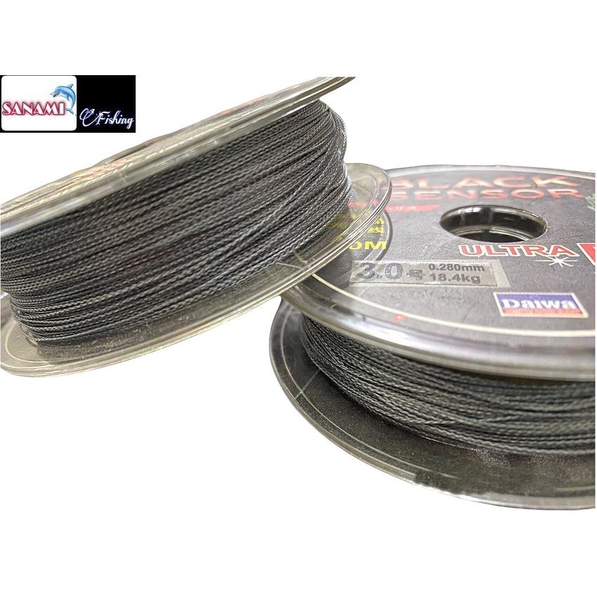 Dây câu cá cuộn lõi cước sensor black 50m đủ size