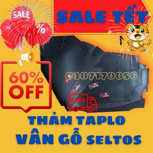 THẢM TAPLO NHUNG XE KIA SELTOS – CHỐNG TRƯỢT – CHỐNG NÓNG HIỆU QUẢ - CHUẨN FORM