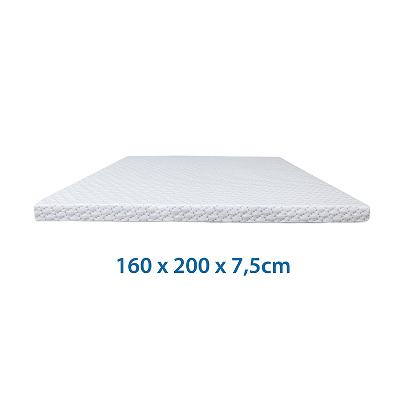 Nệm cao su thiên nhiên Kymdan Deluxe 160 x 200 x 7,5cm SFM