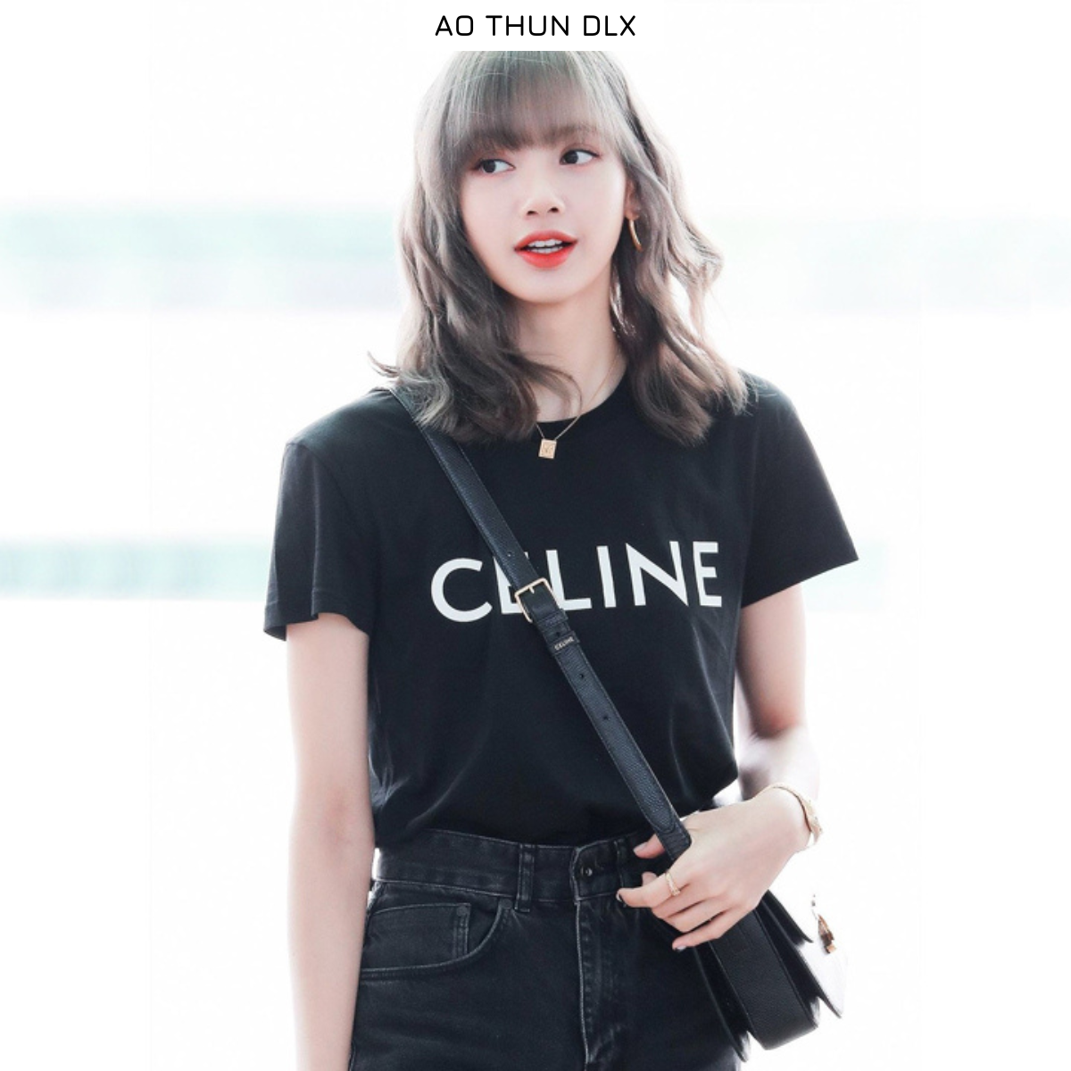 Áo Thun Nữ Ce Line Form Basic Nhiều Màu Vàng Đỏ Hồng Xanh Đen Trắng Áo Phông Đẹp