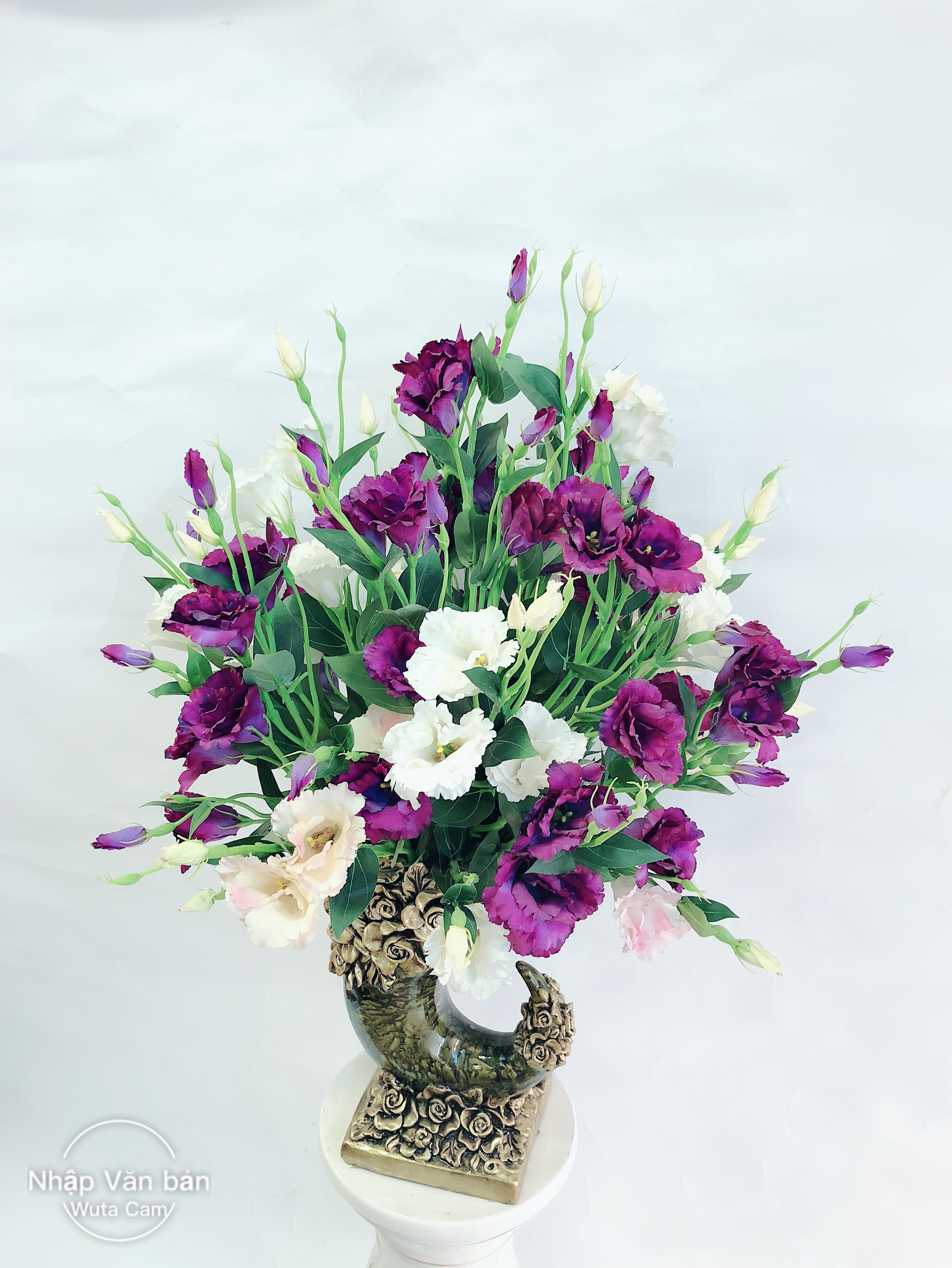 Bình Hoa Cát Tường_ Lavender