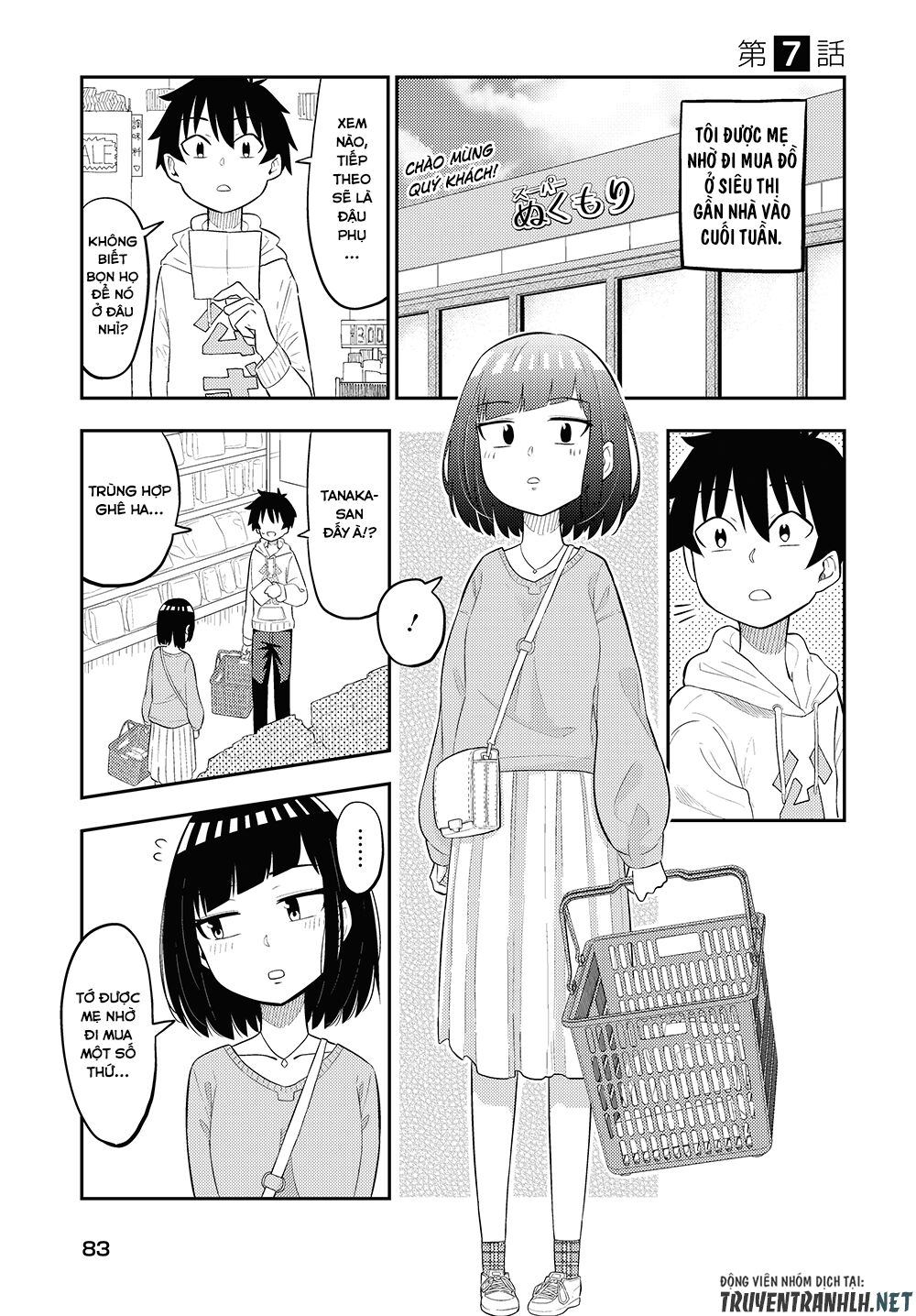 tanaka-san trong lớp tôi thật sự là siêu đáng sợ chapter 7 1