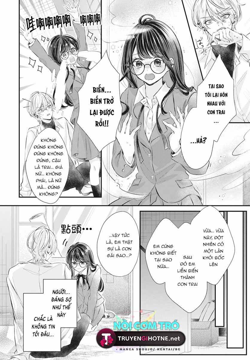cô nàng đeo kính và đàn anh đẹp trai chapter 3 10