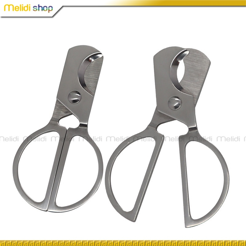 LEGAN OMEK3 - Kéo Cắt Cigar Bằng Thép Siêu Bền, 3 lưỡi bén Cao Cấp, Sử Dụng Tiệc Vang, Sang trọng