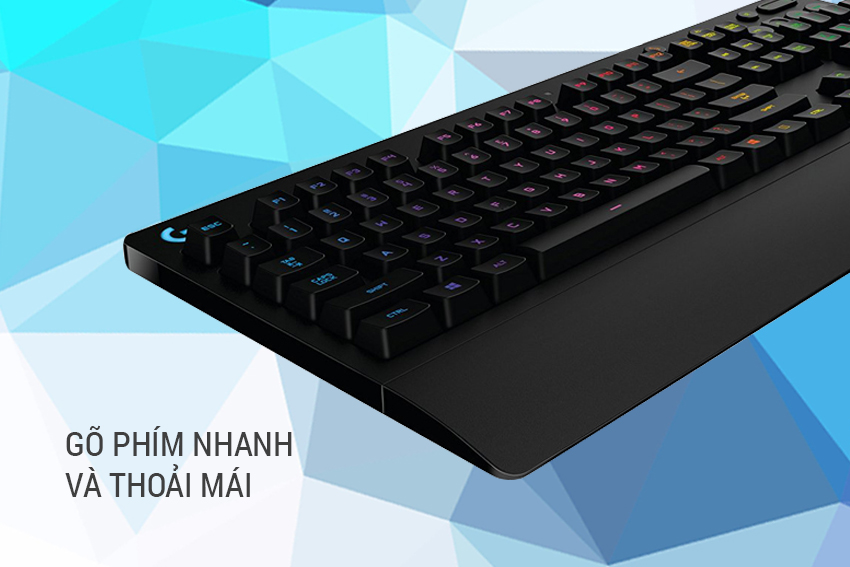 Bàn phím game có dây Logitech G213 Prodigy RGB Lightsync - Hàng chính hãng