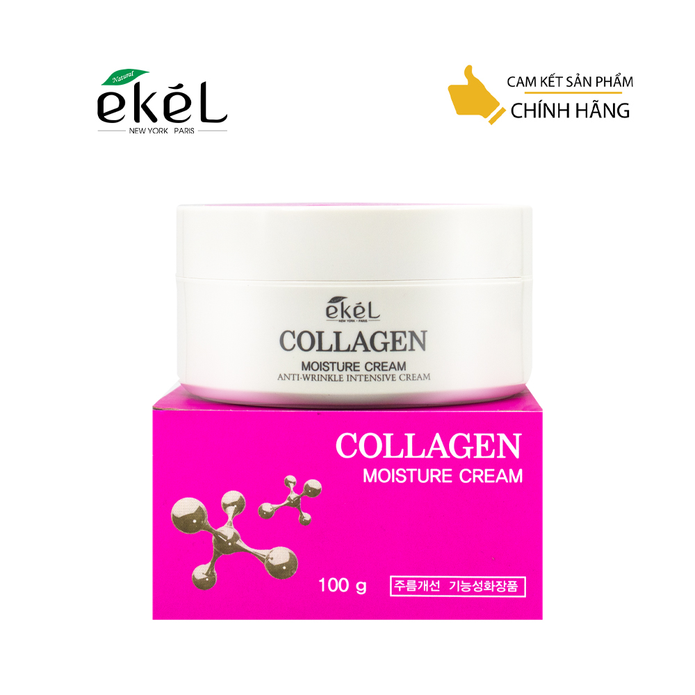 Kem dưỡng ẩm Collagen Ekel Moisture Cream Hàn Quốc 100gr