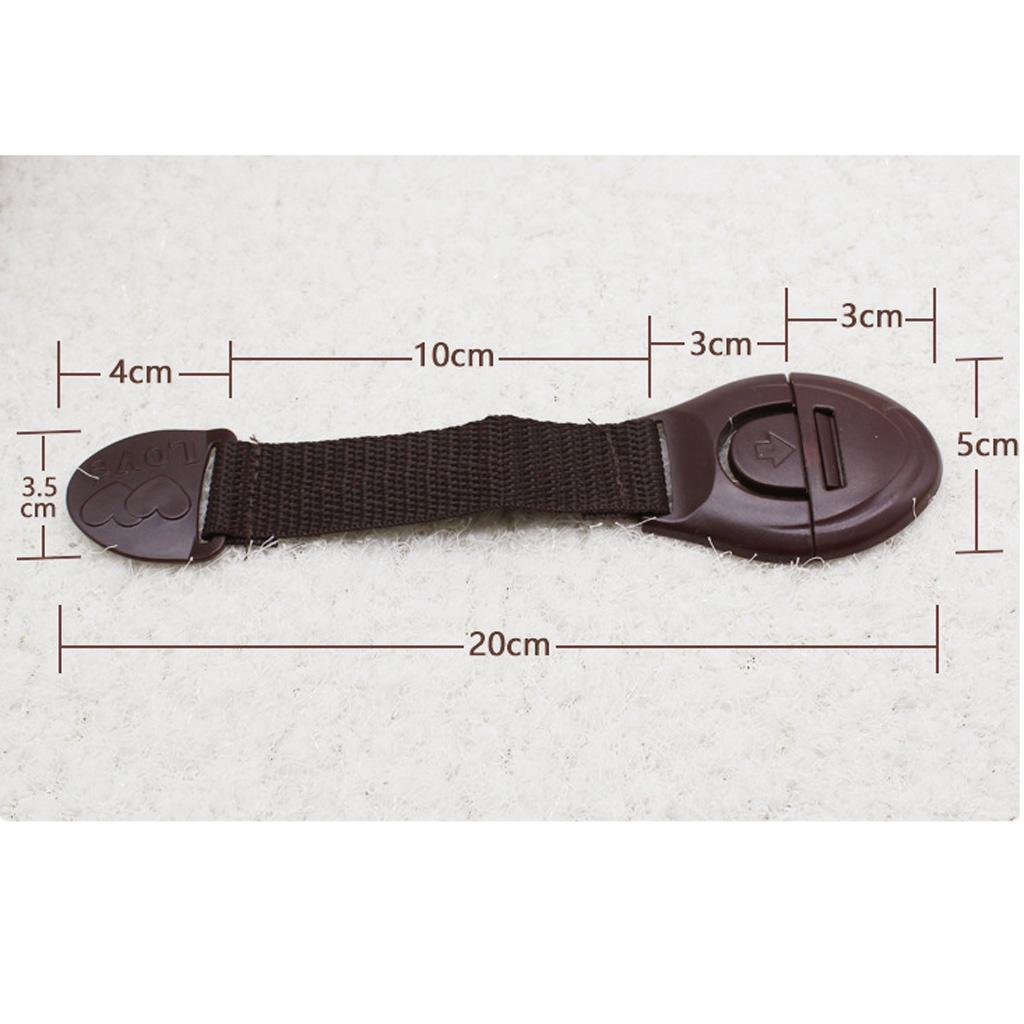 2-5pack Adhesive Baby Child Pet Proof Cupboard Door Drawer Safety Lock Latch