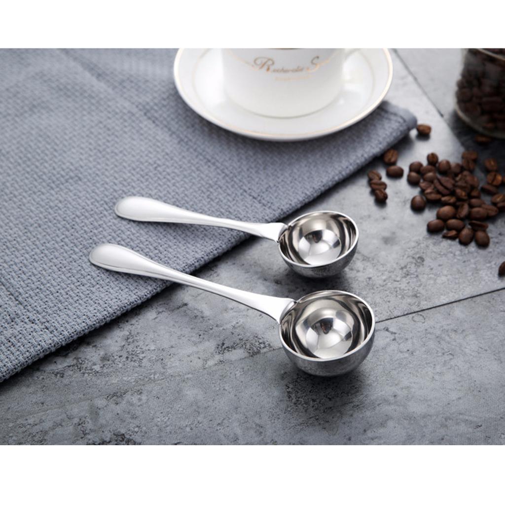 Tea Coffee Scoop Stainless Steel Measuring Spoons for Loose Leaf Tea, Coffee
