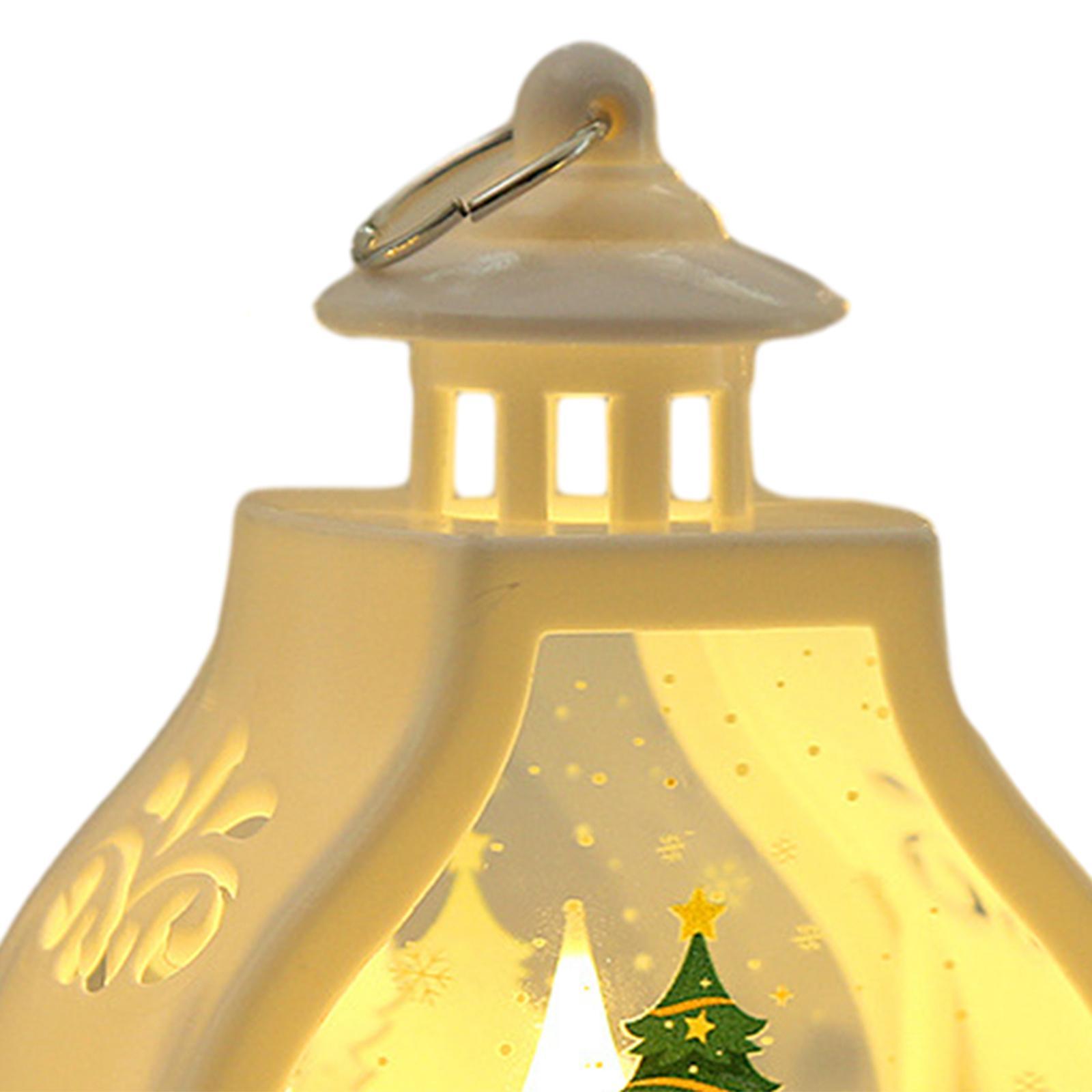 Christmas Candle Lantern Decorative Candle Lantern LED Candle Light for Patio