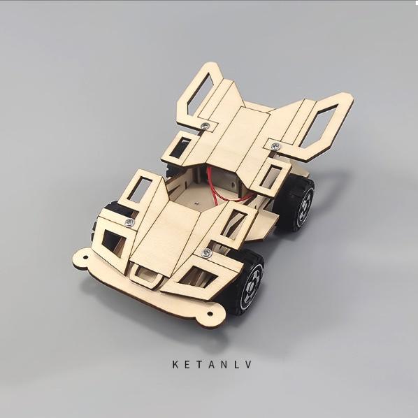 Mô hình siêu xe lắp ráp DIY WOOD STEAM -  SUPER CAR️ FREESHIP ️