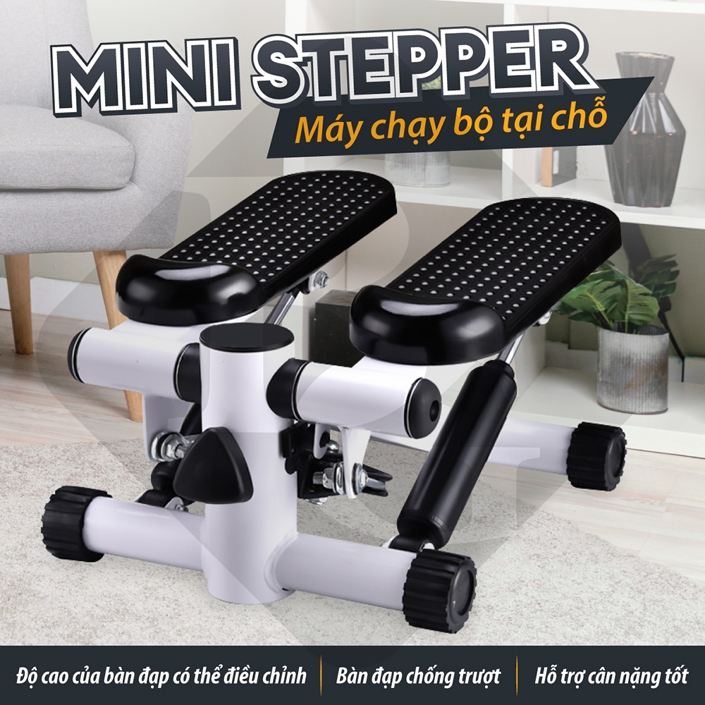 BG Máy chạy bộ SIDE STEPPER Hàng hot Máy Chạy Bộ Tại Chỗ máy tập cầm tay máy tập chạy bộ (hàng nhập khẩu)