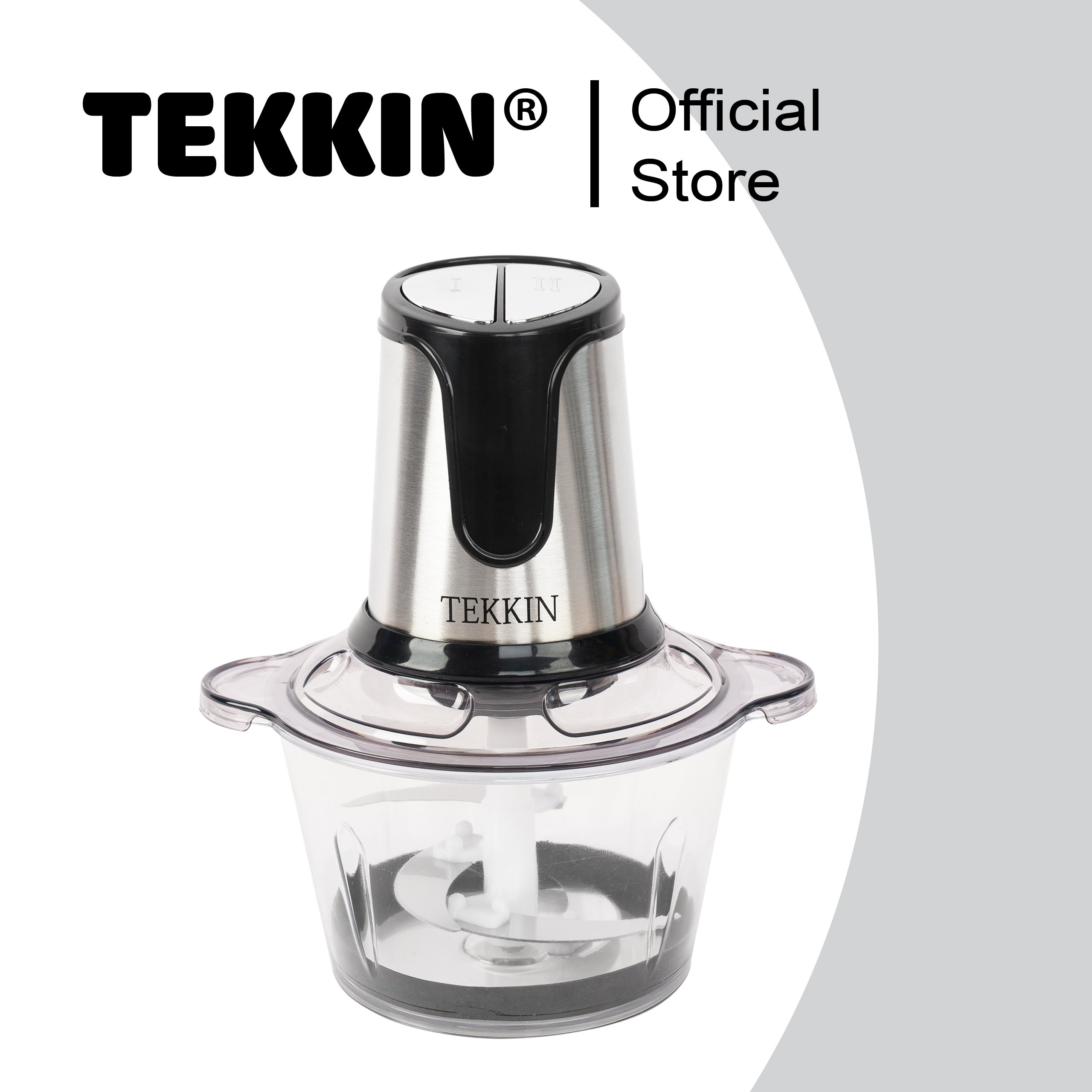 Máy xay thịt thực phẩm đa năng TEKKIN A6 động cơ đồng nguyên chất 100% công suất 300W  bảo hành 12 tháng - hàng chính hãng
