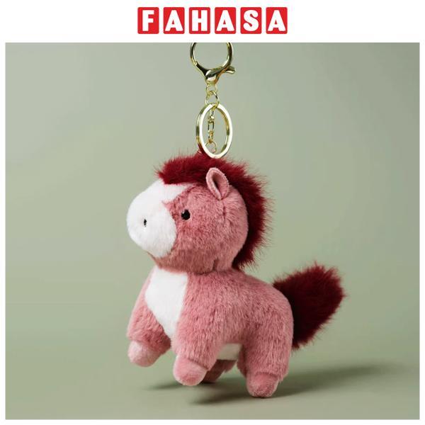 Móc Khóa Thú Bông Horse - HGT-20 - Màu Hồng