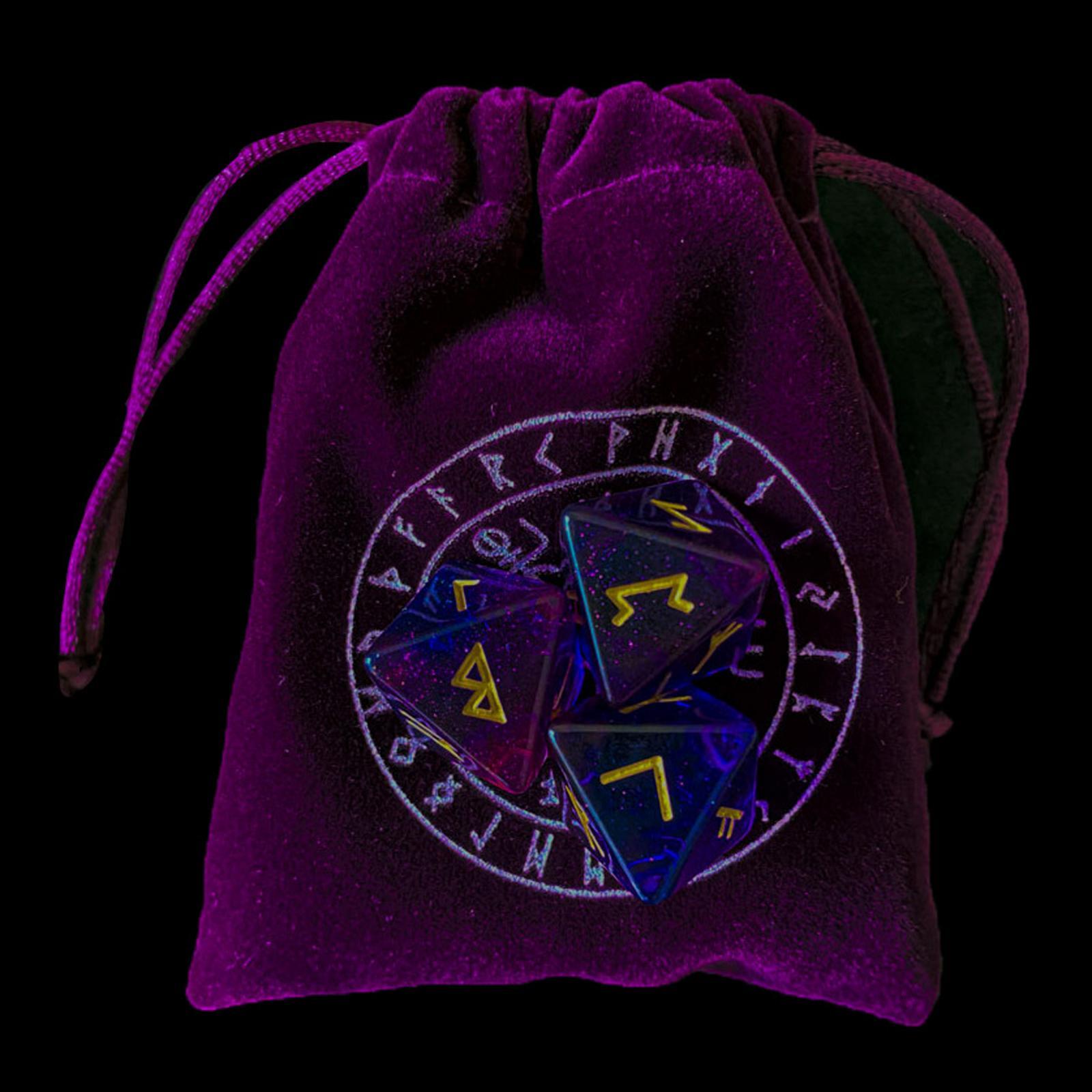 Durable Sky Rune Tarot Exquisite Divination Dice for Table Games Game Dice