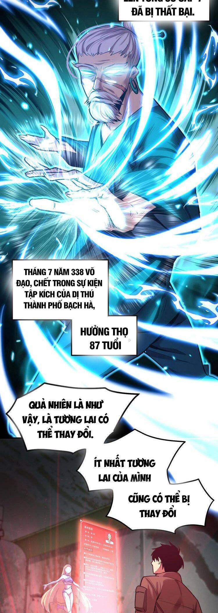 cao võ: hạ cánh đến một vạn năm sau chapter 12.5 15