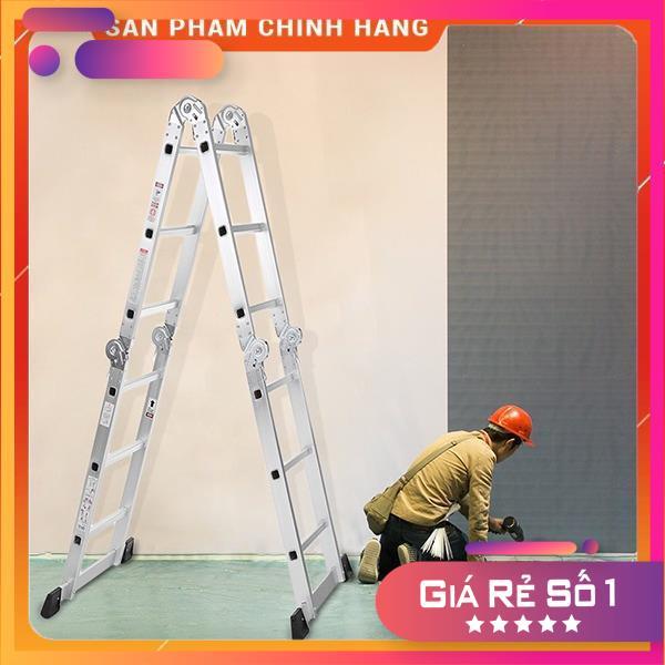 Thang nhôm gấp đoạn DIY TLG-3D