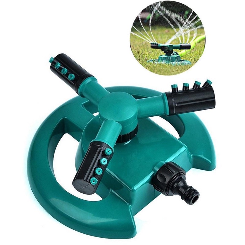 Vòi Phun Nước Tưới Cây Tự Động Xoay 360 Độ Bằng Nhựa An Toàn Thân Thiện Với Môi Trường