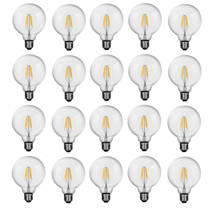 Bộ 20 bóng đèn Led Edison G95 8W đui E27 hàng chính hãng.