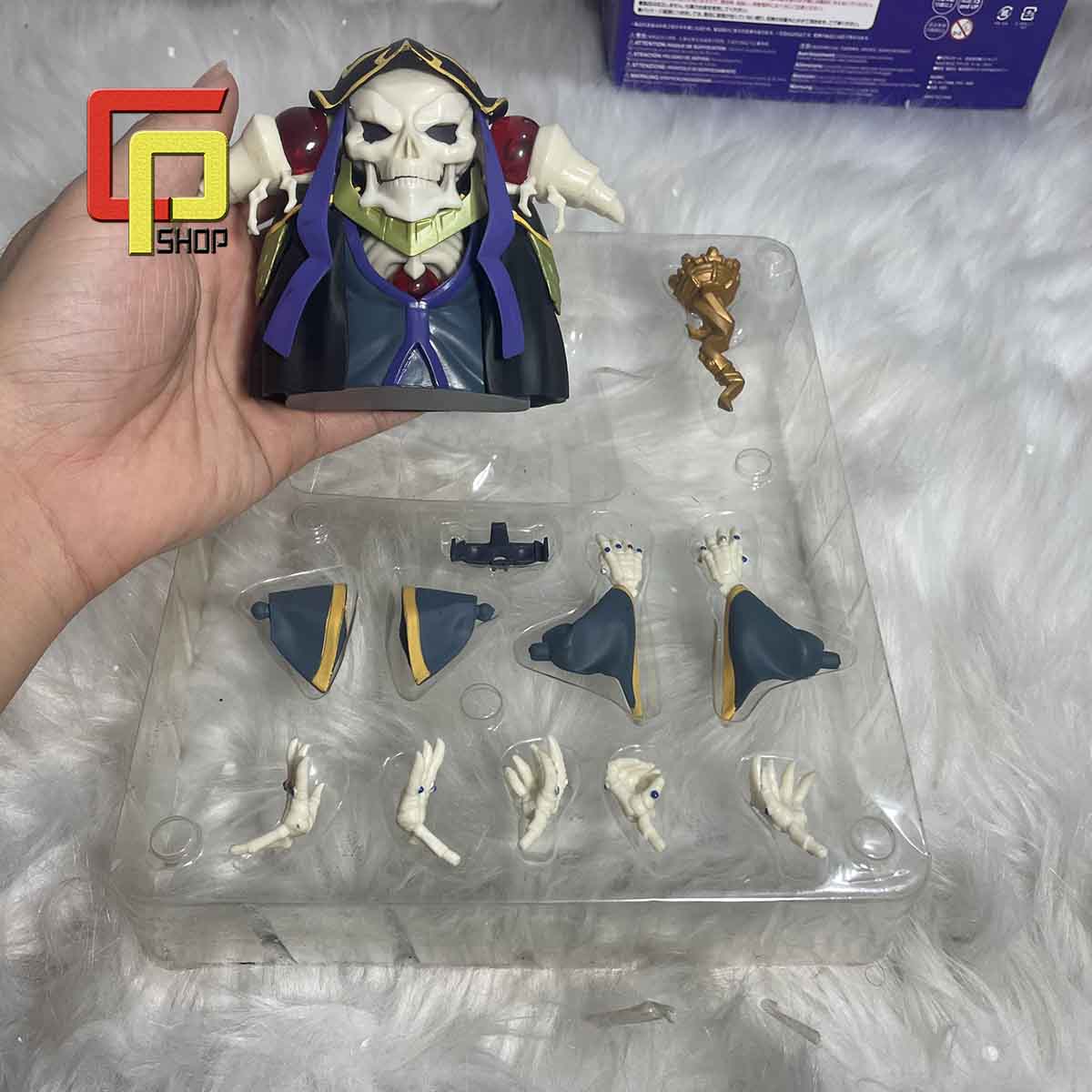 Mô hình Nendoroid 631 - Nendoroid Ainz Ooal Gown - Mô hình Chúa tể