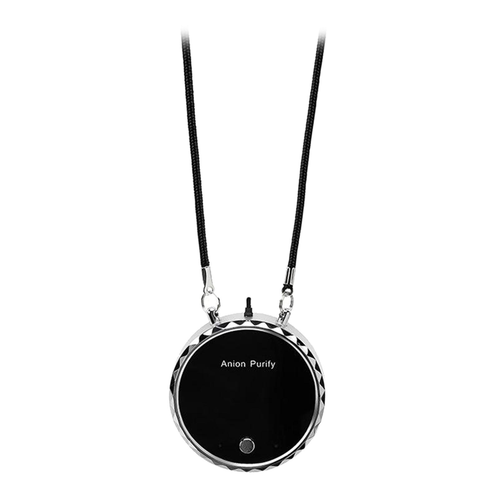 Wearable Air Purifier Personal Air Purifier, Necklace Around The Neck, Travel Size Negative Ion Generator, Remove Smoke Smell