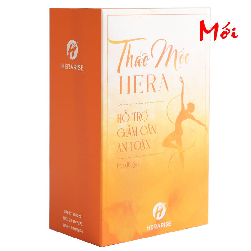 Trà Thảo mộc Hỗ Trợ Giảm cân Hera Plus (15 gói)