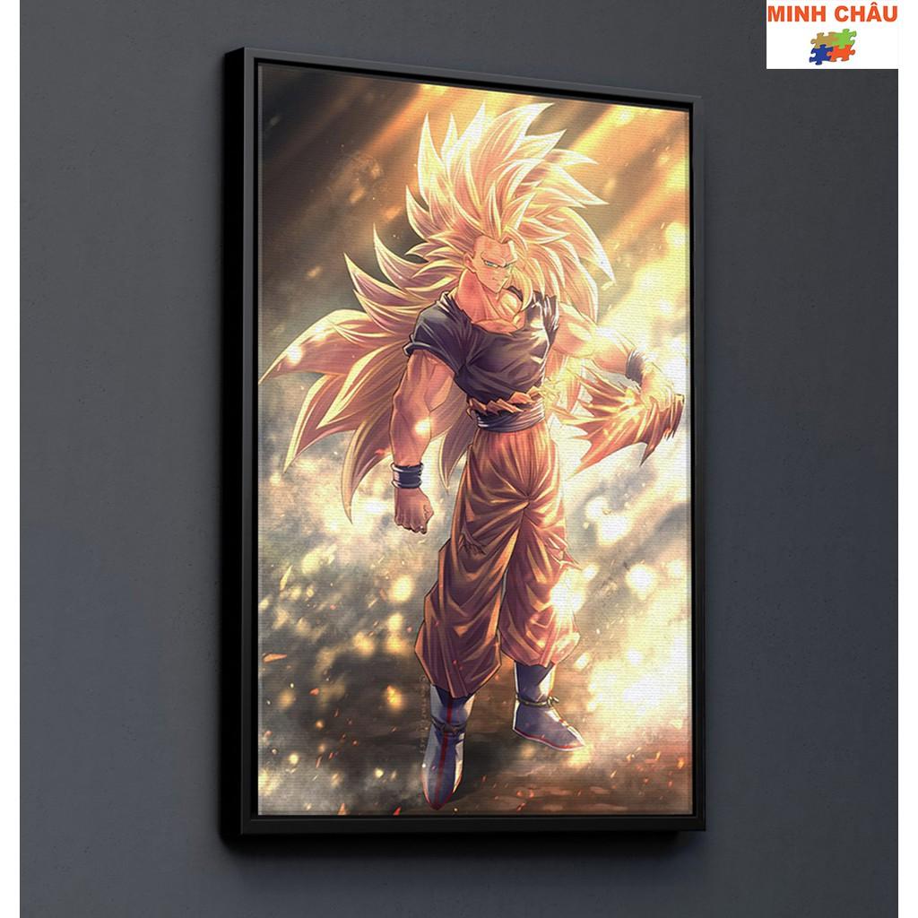 Tranh Canvas | Tranh treo tường trang trí DRAGON BALL - MẪU 1 - 4