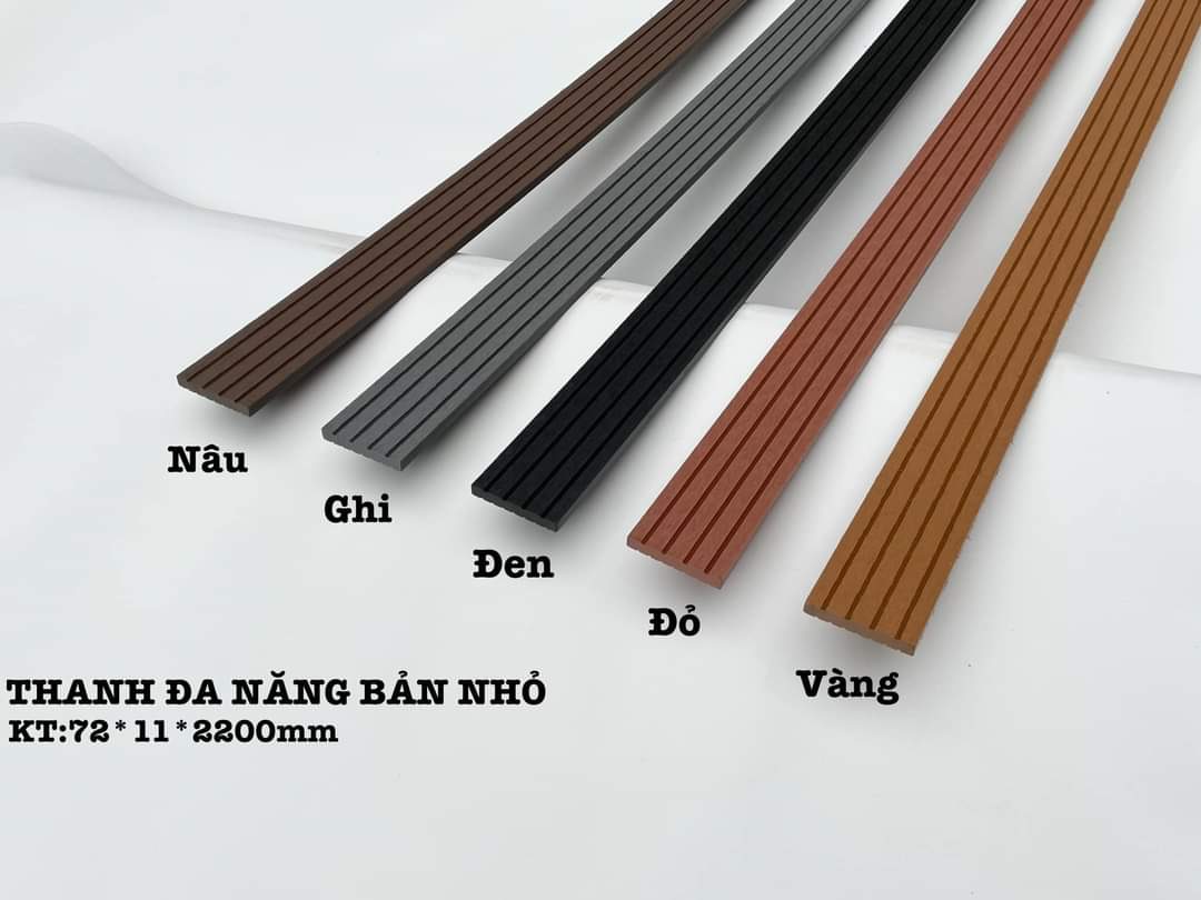 Thanh đa năng nhựa composite trang trí ban công KT 70x11x2200mm