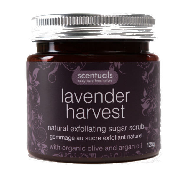 Gel Tẩy Tế Bào Chết Lavender Harvest  Natural Exfoliating Sugar Scrub Scentuals (125g)