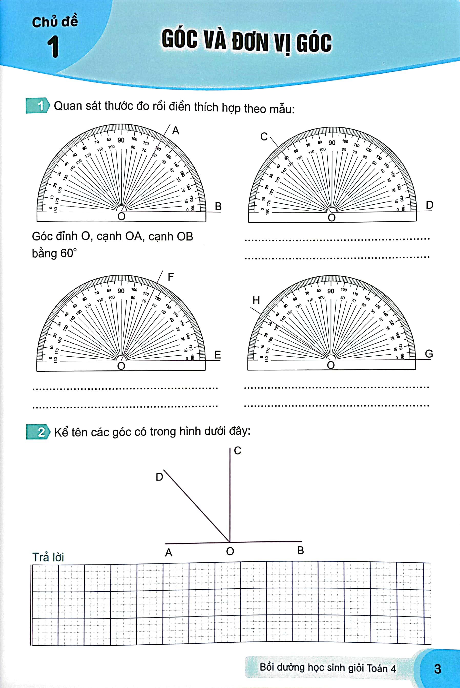 Bồi Dưỡng Học Sinh Giỏi Toán 4