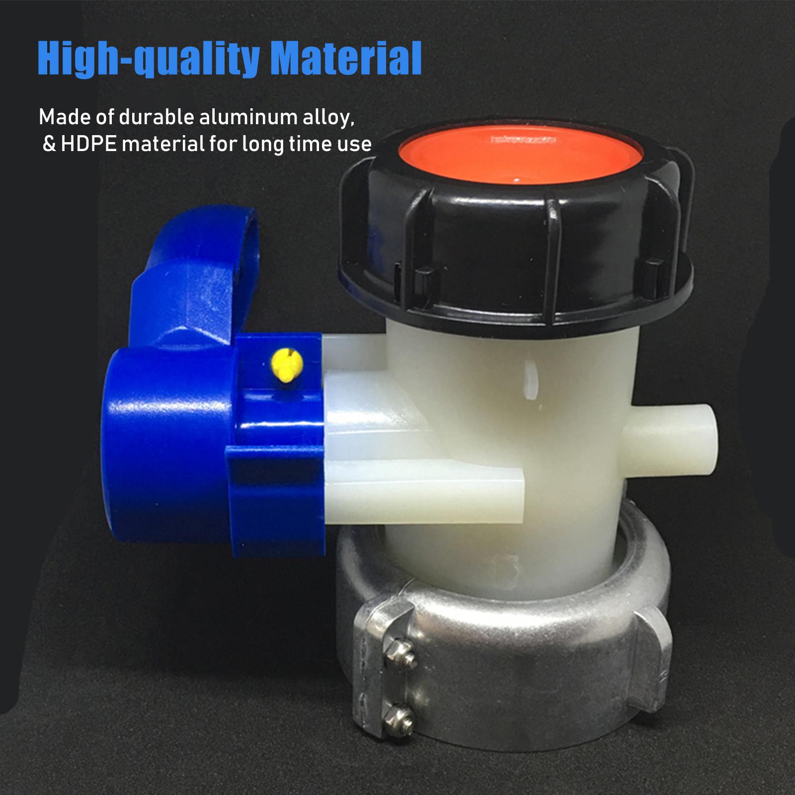 Bộ Điều Hợp Xả Bồn Chứa Ibc Vòi Đầu Ra 75Mm