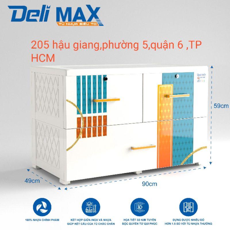 Tủ DELI MAX 6 tầng và 5 tầng cao cấp ( ngang 9 tấc