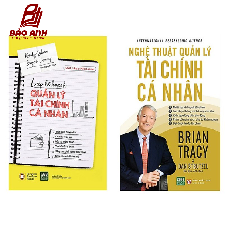 Sách - Combo Lập kế hoạch quản lý tài chính cá nhân và Nghệ thuật quản lý tài chính cá nhân - 1980Books