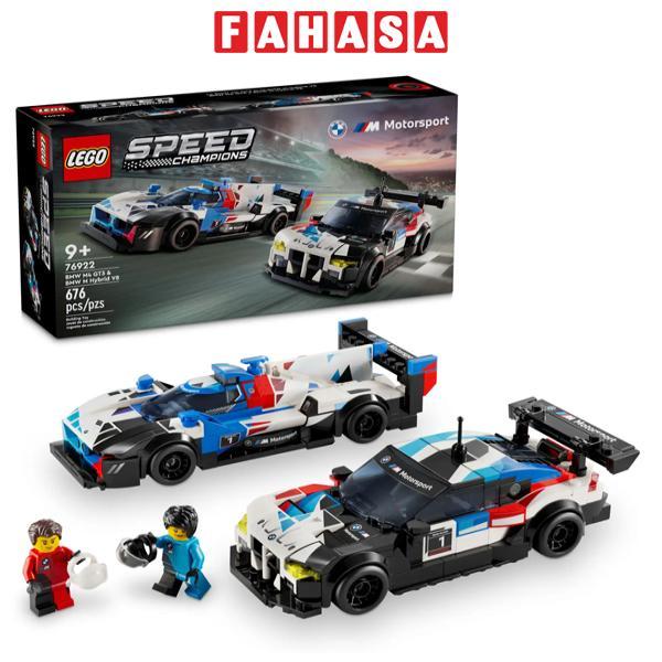 Đồ Chơi Lắp Ráp Siêu Xe BMW M4 GT3 & BMW M Hybrid V8 - Lego Speed Champions 76922 (676 Mảnh Ghép)