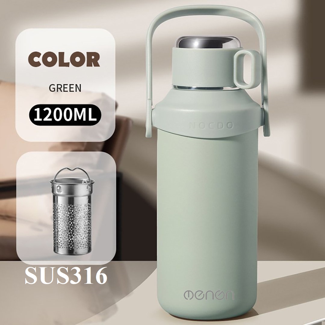 Bình Giữ Nhiệt INOX 316 An Toàn Sức Khoẻ Dung Tích 1200ml Giữ Nhiệt 24 Tiếng - B03