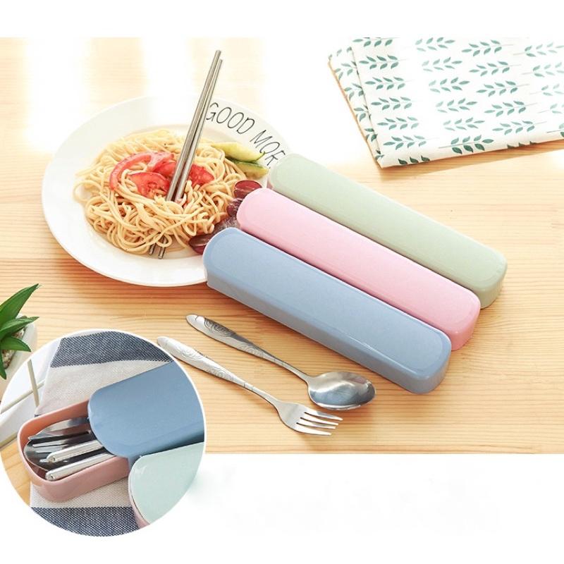 Bộ Muỗng Đũa Nỉa Cá Nhân Tiện Lợi Du Lịch