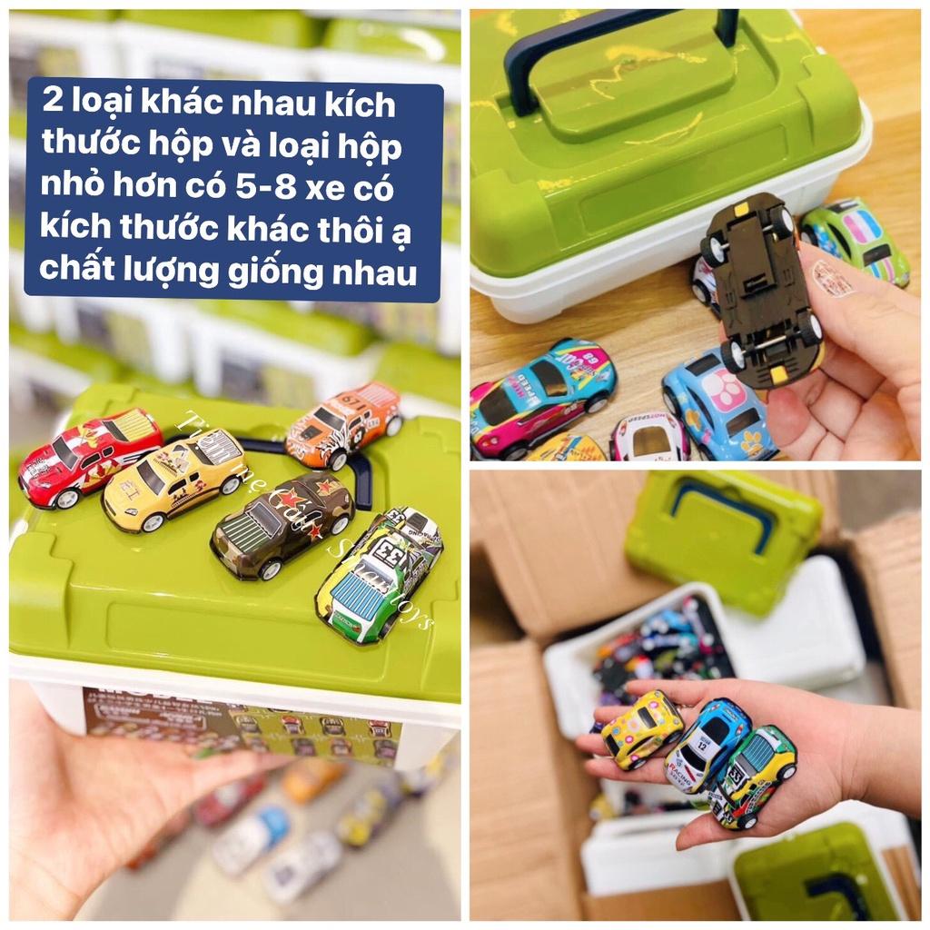 SET 30 Ô TÔ MINI CAR CHẠY ĐÀ CHẤT LIỆU HỢP KIM MIX CÁC MẪU SIÊU XỊN CHO BÉ