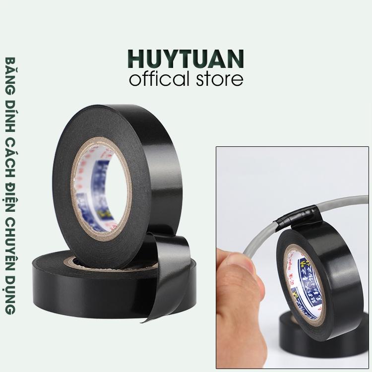 Băng dính cách điện chuyên dụng - cuộn băng keo cách điện, băng dính đen