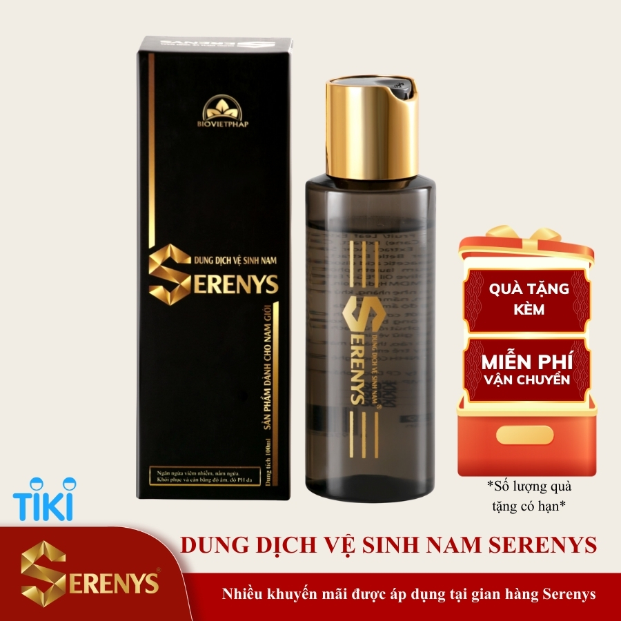 Combo 3 Chai Dung Dịch Vệ Sinh Nam Serenys – Men’s Intimate Wash 100ml