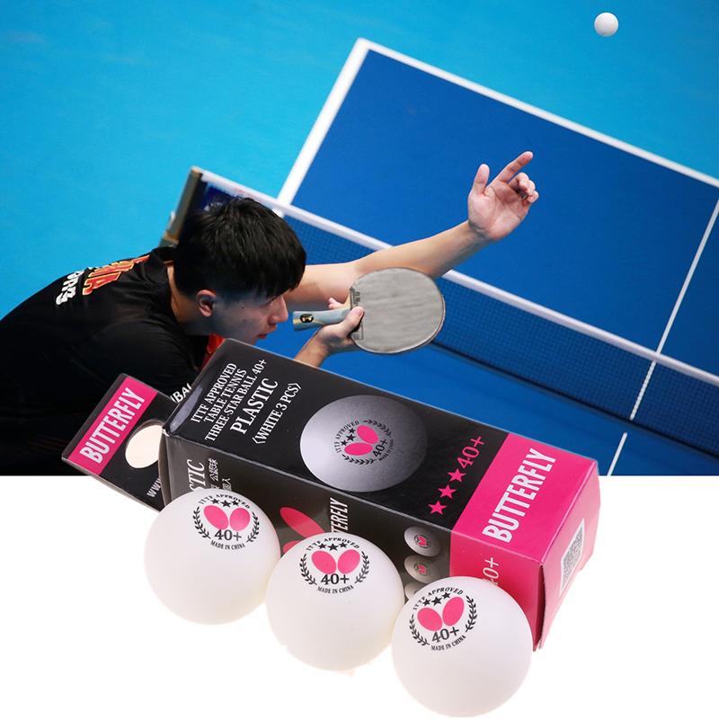 2 hộp/6PCS Bướm Chất lượng cao 40mm Chất lượng cao của Bóng bóng Bóng bàn bóng Bóng ba sao Màu sắc cấp độ ba sao: 6PCS