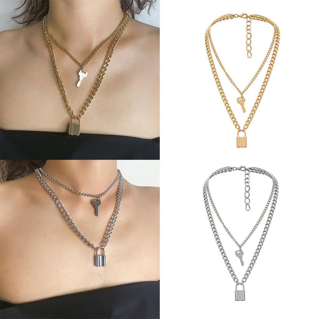 Fashion Jewelry Multilayer Clavicle Pendant Necklace Sweater Chain